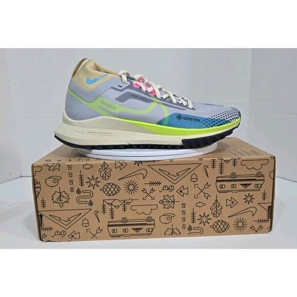 NIKE WOMENS REACT PEGASUS TRAIL 4GTX HIKING SHOES SIZE 8 (DJ7929 002) - Picture 1 of 7